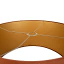 Qazqa Lampenschirm Cilinder Orange Gold 50 cm Bild 1