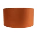 Qazqa Lampenschirm Cilinder Orange Gold 50 cm Bild 4