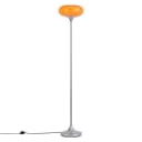 Qazqa Stehlampe Glaze Orange Chrom Retro E27 Bild 4