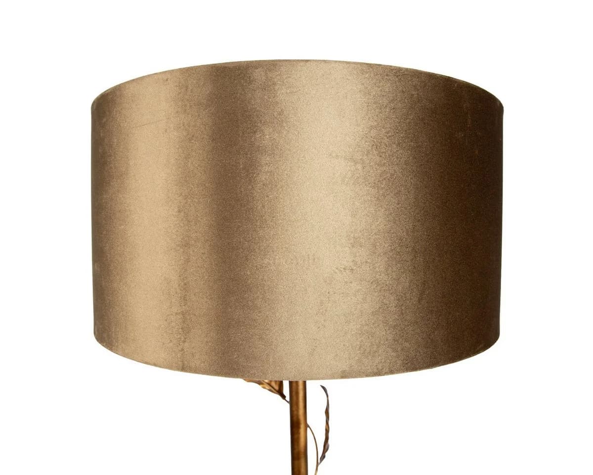 Qazqa Stehlampe Linden Gold/Messing Klassisch Stahl E27