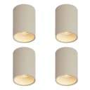 Qazqa LED Aufbaustrahler 108436 Beige Aluminium Modern GU10 Bild 2