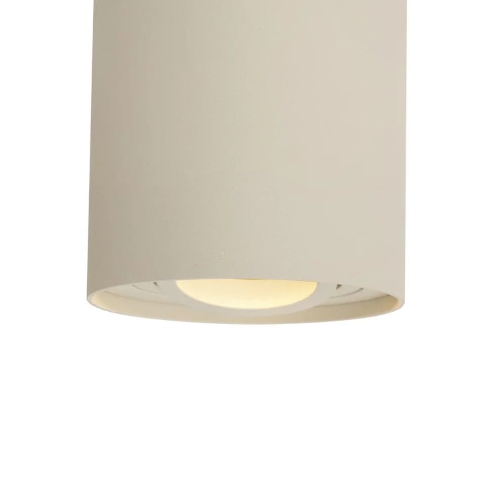 Qazqa LED Aufbaustrahler Beige Aluminium GU10 Modern