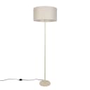 QAZQA Stehlampe Simplo Beige Metall E27 Japandi Bild 2
