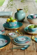 PiP Studio Essteller Blushing Birds Blau 26,5 cm Bild 1