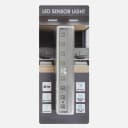 ZD Trading LED Nachtlicht Sensorleuchte mit Magnet und Bewegungssensor Grau Bild 1