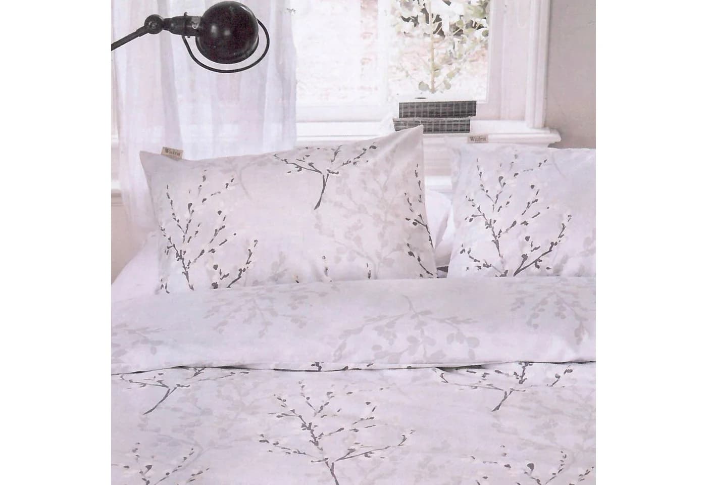 Bestlivings Bettwäsche-Set 135x200 + 80x80 cm Baumwolle Weiss