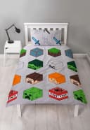 Minecraft Kinderbettwäsche Bettwäsche Set für Einzelbett Bild 3