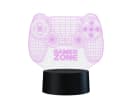 Qware Gaming LED Dekolicht 3D LED Lampe RGB Tischlampe mit Farbwechsel und Fernbedienung Bild 5