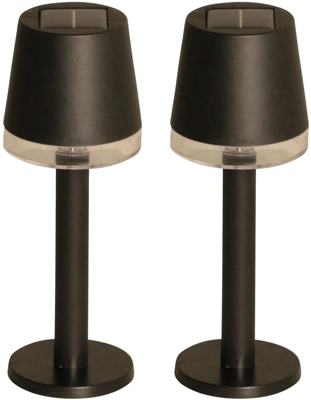 Luxform Solar-Tischleuchte Cala d'Or LED Schwarz 2 Stück - Bild 4