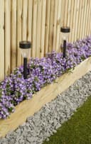 Luxform Solar-Gartenlampe Montpellier 4er Set Schwarz Bild 1