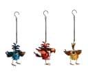 Luxform Solar Bird Hang Set 3 Vögel LED Hängeleuchte Blau Gelb Rot Bild 2