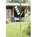 Luxform Solar Gartenleuchte Snowdrop Blütenlampe LED Glas Blau Bild 1
