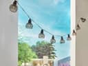 LUXFORM LED-Lichterkette "Kos" transparent Solarenergie IP44 Bild 1