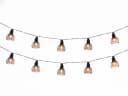 LUXFORM LED-Lichterkette "Kos" transparent Solarenergie IP44 Bild 2