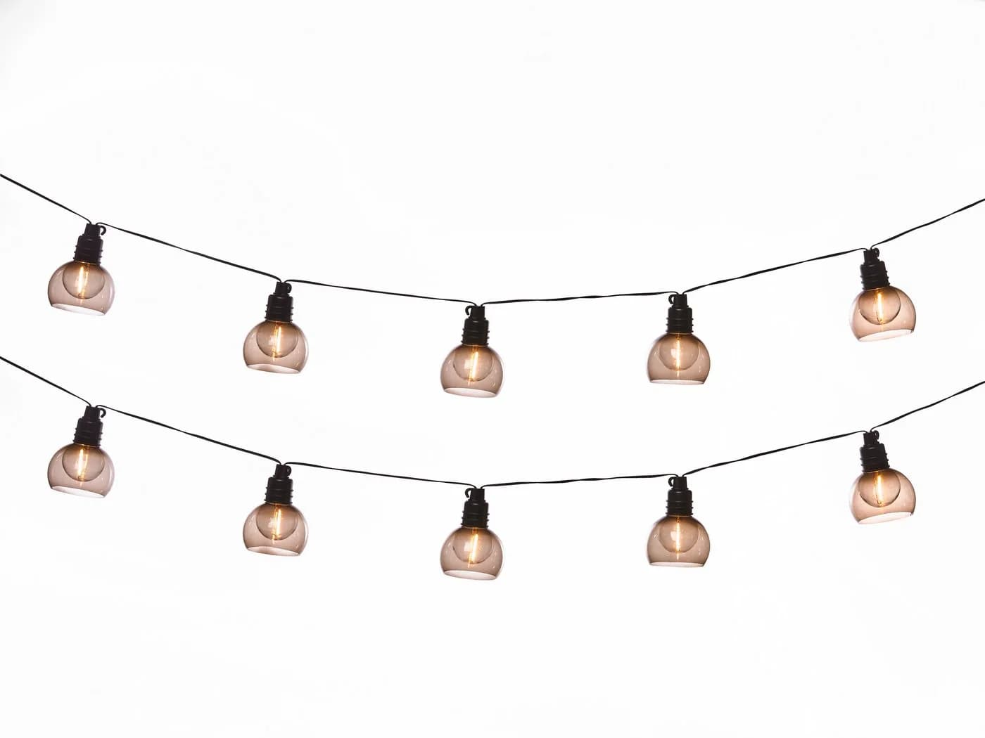 LUXFORM LED-Lichterkette "Kos" transparent Solarenergie IP44 - Bild 2