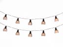 LUXFORM LED-Lichterkette "Kos" transparent Solarenergie IP44 Bild 4