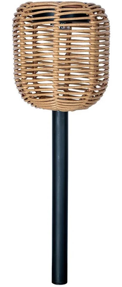 LUXFORM Gartenleuchte Stake Light Rattan Braun mit Fernbedienung - Bild 2
