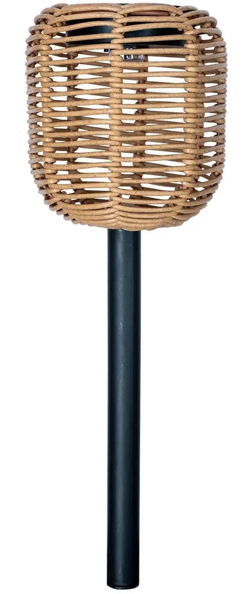 LUXFORM Gartenleuchte Stake Light Rattan Braun mit Fernbedienung - Bild 5
