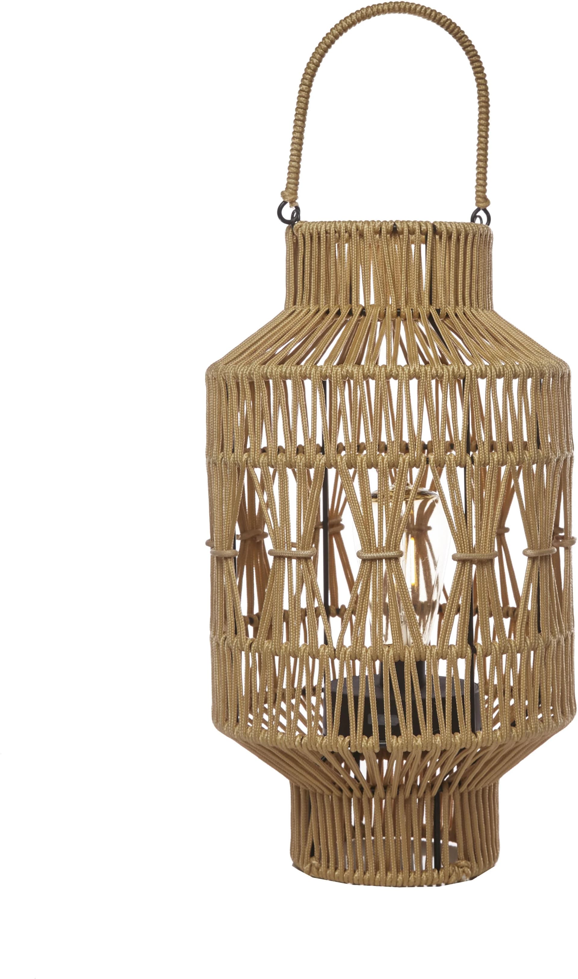 LUXFORM Gartenleuchte Alhambra Small, Braun, LED, USB - Bild 5