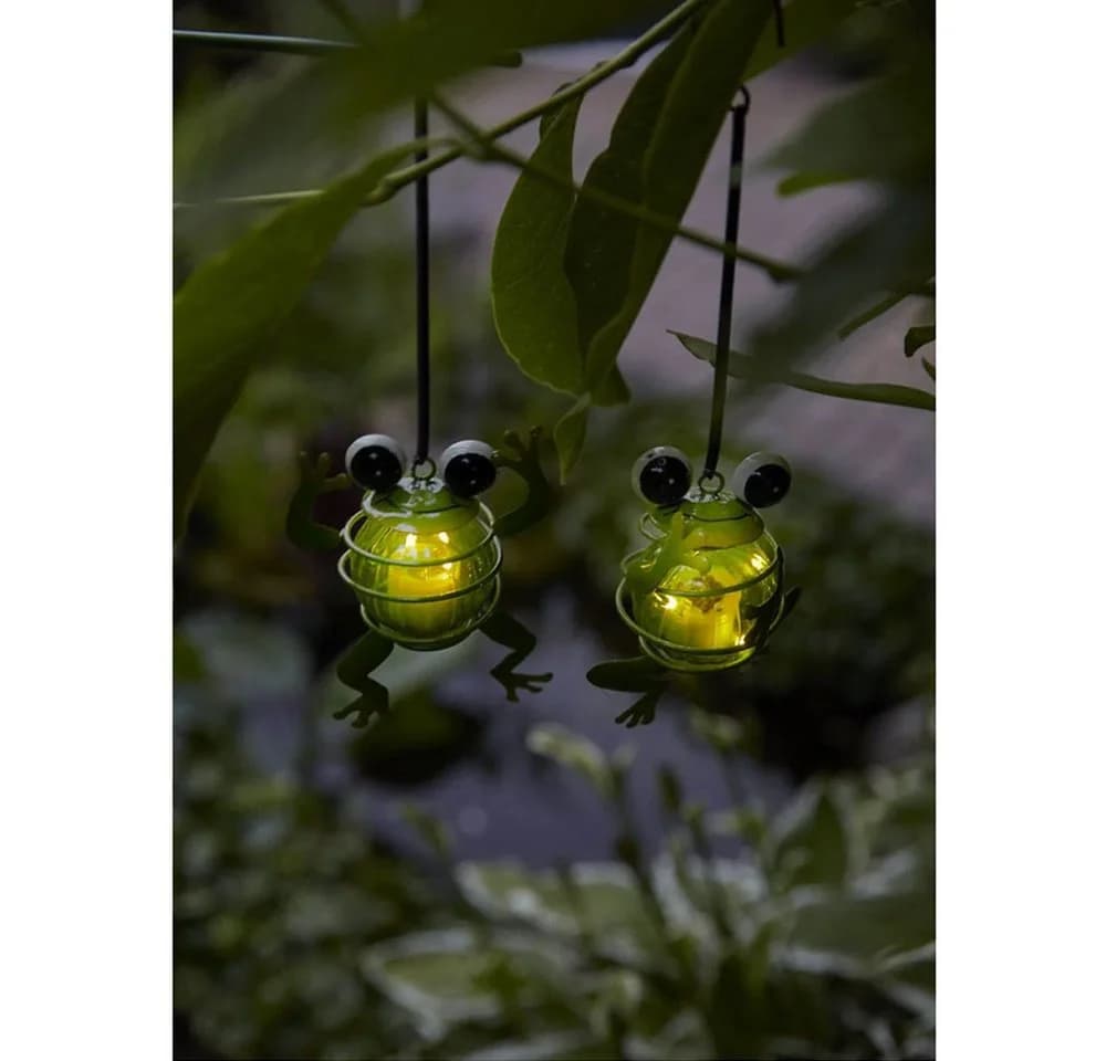Luxform LED-Hängeleuchte Frog Hang Set 2 Frösche Grün - Bild 3