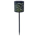 Luxform Forest LED Solar Steckleuchte Stableuchte Schwarz/Kupfer Bild 2