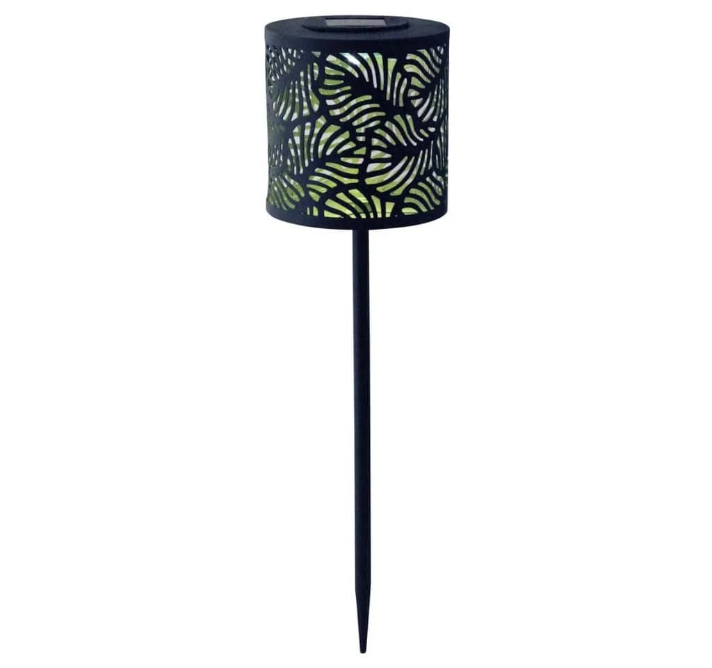 Luxform Forest LED Solar Steckleuchte Stableuchte Schwarz/Kupfer - Bild 2