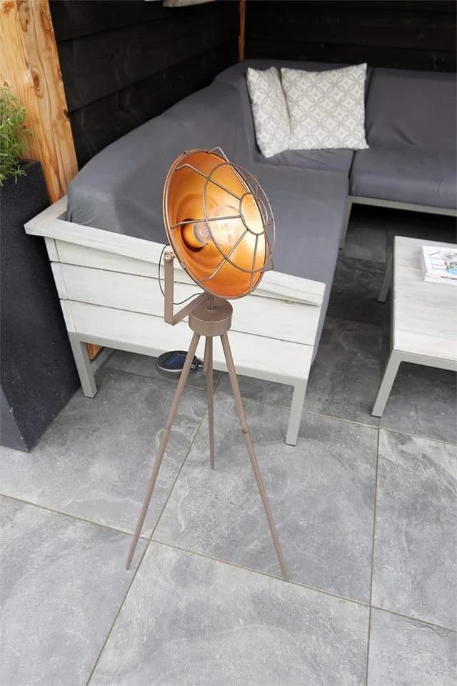 Luxform Solar LED Gartenleuchte Dresden Kupfer Metall - Bild 3