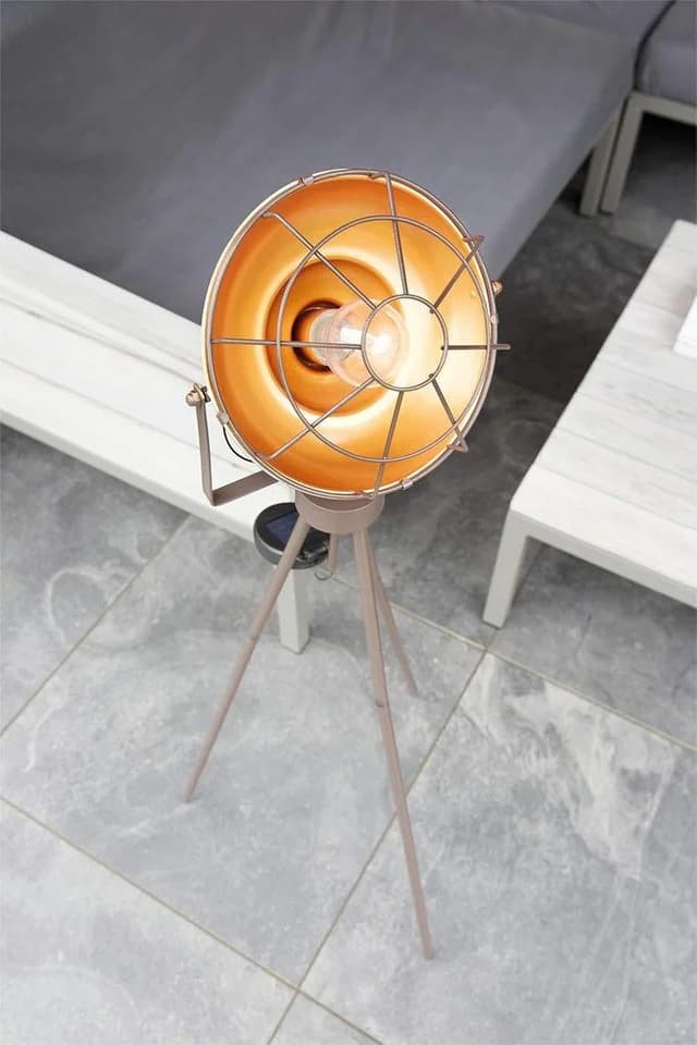 Luxform Solar LED Gartenleuchte Dresden Kupfer Metall - Bild 5