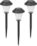 LUXFORM Solar-Gartenlampe St. Tropez 3er Set Schwarz LED Bild 2