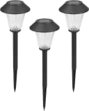LUXFORM Solar-Gartenlampe St. Tropez 3er Set Schwarz LED Bild 4
