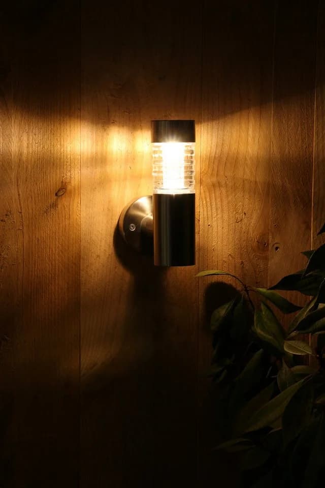 Luxform Solar-Außenwandleuchte Tacoma 2 Stück LED Edelstahl Silber - Bild 3