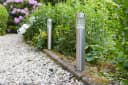 Luxform Solar-Gartenleuchte Tacoma 3er Set Edelstahl Silber Bild 1
