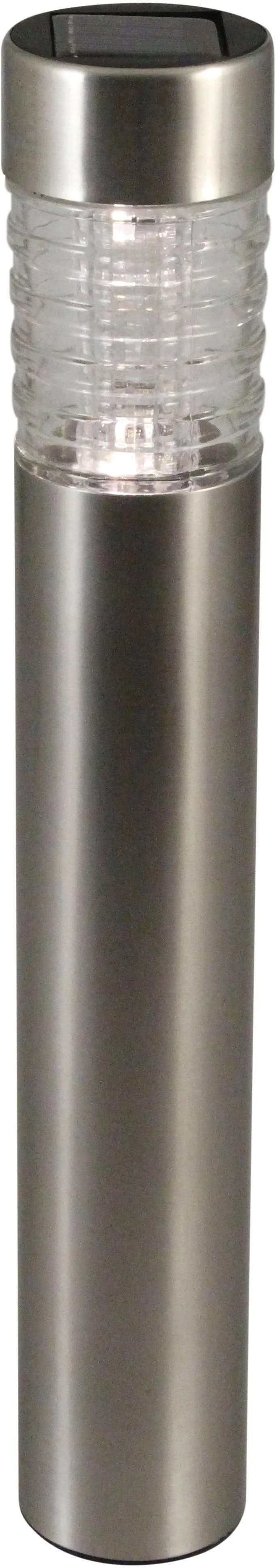 Luxform Solar-Gartenleuchte Tacoma 3er Set Edelstahl Silber - Bild 4