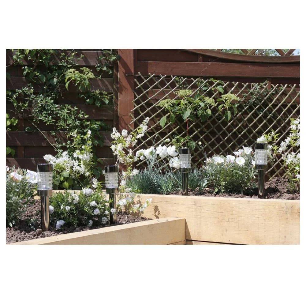 Luxform LED Gartenleuchte Solar Wegeleuchte Rennes LED Weg Beleuchtung 43cm - Bild 3