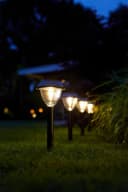 Luxform Solar-Gartenlampe Kodiak 2 Stk. 5 Lumen LED Schwarz Bild 3