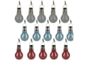 Luxform LED Gartenleuchte Solar Glass Bulb Set 15 Stück Bild 1