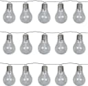 LUXFORM Solar-Lichterkette Corfu 15xLED Glas transparent Bild 2