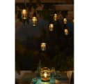 LUXFORM Solar-Lichterkette Corsica 10x LED Schwarz Partybeleuchtung Bild 2