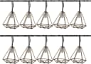Luxform Solar LED Gartenparty Lichter 10 Stk. Sousse Golden Bild 2