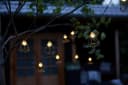 Luxform Solar LED Gartenparty Lichter 10 Stk. Sousse Golden Bild 4