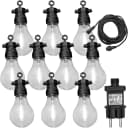 LUXFORM Lichterkette Tahiti 10x warmweiße LED Bild 2