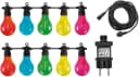 LUXFORM Lichterkette Maui 24V 10x farbige LED bunt Bild 3