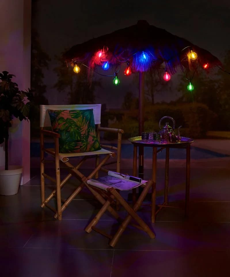 LUXFORM Lichterkette Maui 24V 10x farbige LED bunt - Bild 4