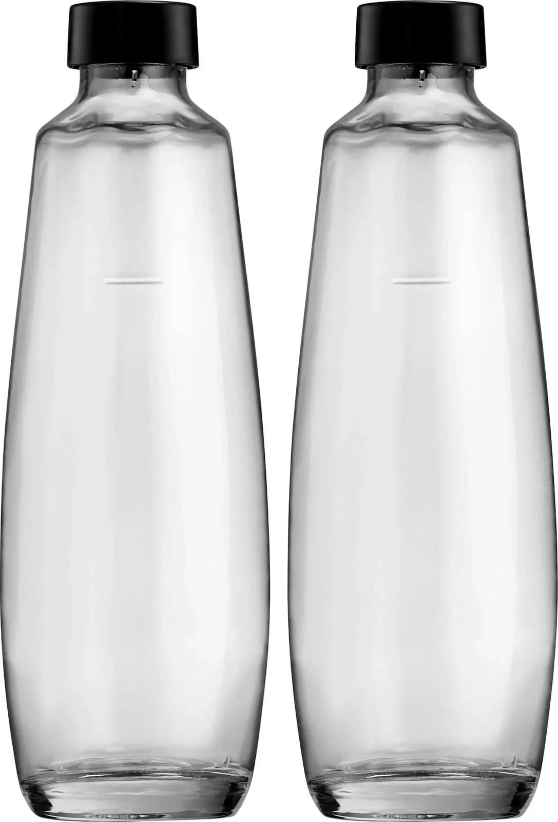 SodaStream DuoPack Glasflasche 1L transparent