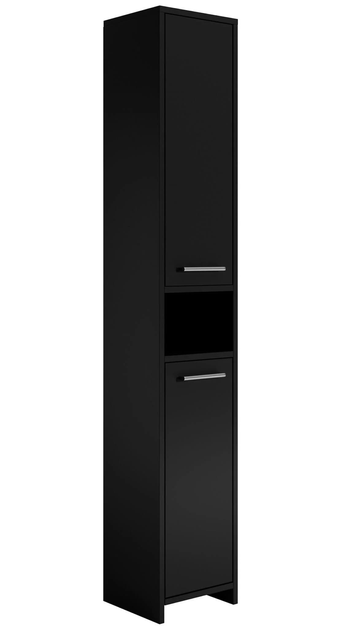 Badplaats BADEZIMMERSCHRANK Nemo 2 Türen Schwarz