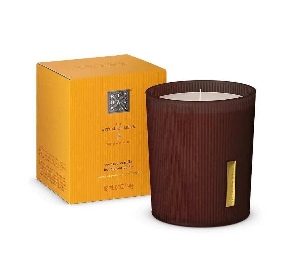 Rituals Duftkerze The Ritual of Mehr Orange & Zedernholz