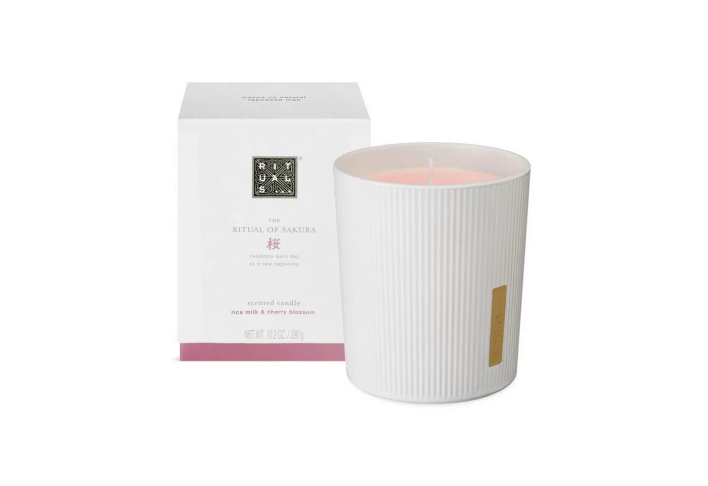 Rituals Duftkerze The Ritual of Sakura Scented Candle Reismilch Kirschblüte - Bild 2
