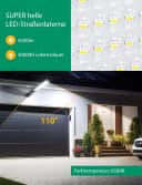 Aigostar LED Flutlichtstrahler 30W/50W IP65 IK08 Aluminium Bild 1