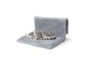 nobleza Katzen-Hängematte mit Metallrahmen Grau Bild 2