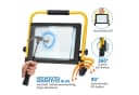 Aigostar LED Baustrahler 100W 8800LM Arbeitsleuchte IP44 Aluminium Bild 1